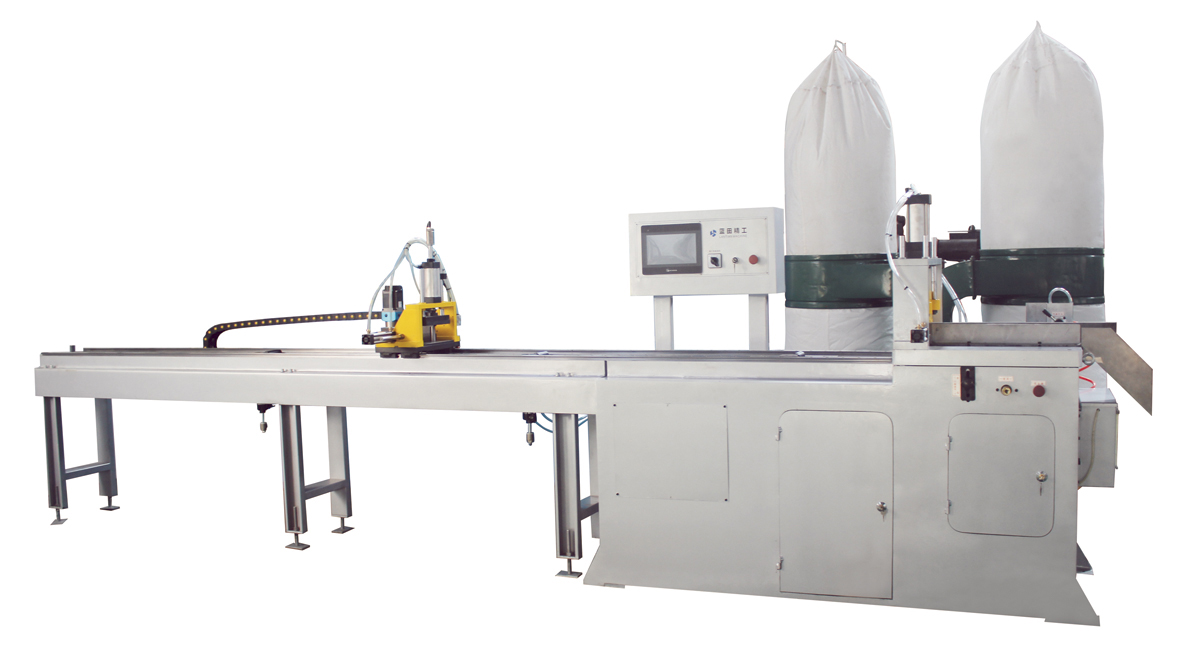 全自动伺服送料高速铝切机视频